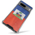 Haiti Flag Distressed Google Pixel 8 Clear Case